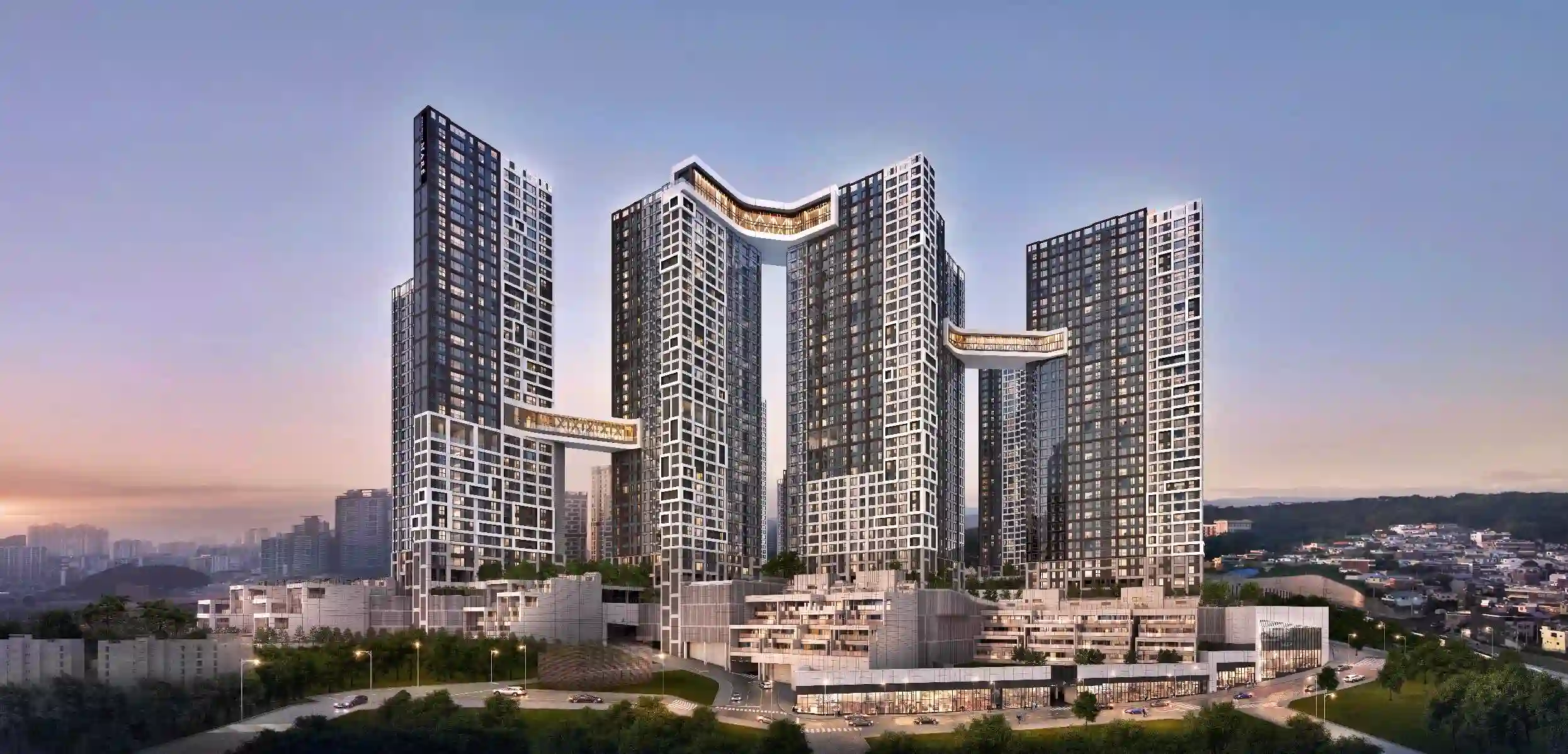 해링턴마레 조감도